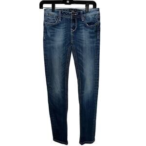 ReRock For Express Medium Wash Jeans Size 4